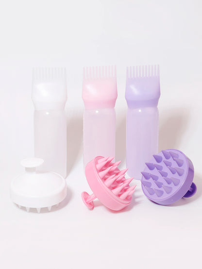 Scalp Massager and Scalp Applicator Set