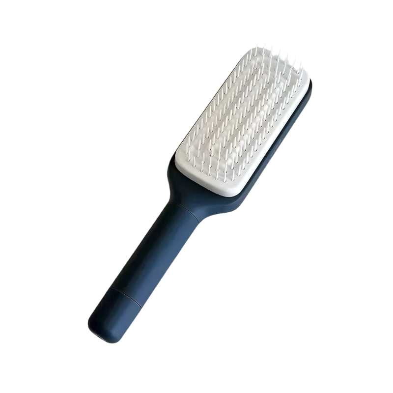 imGlowin™ Self Clean Hairbrush With Rotating Handle