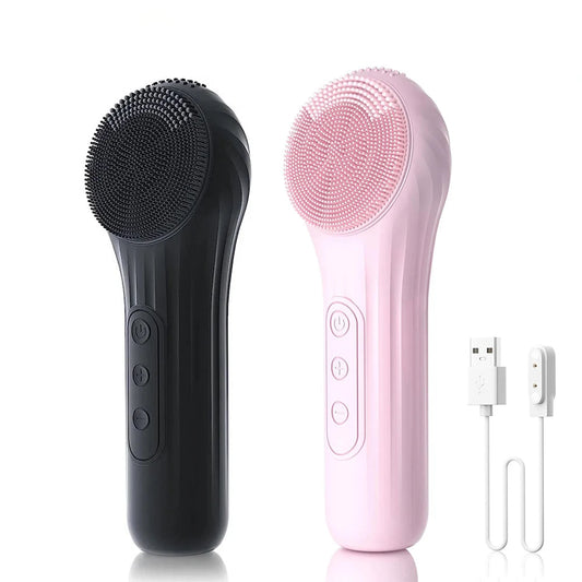 Sonic Waterproof Facial Electric Cleansing Brush- Rechargeable